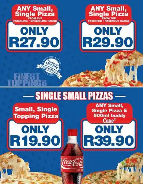 Roman's Pizza Menu, Menu for Roman's Pizza, Milnerton, Cape Town - Zomato SA