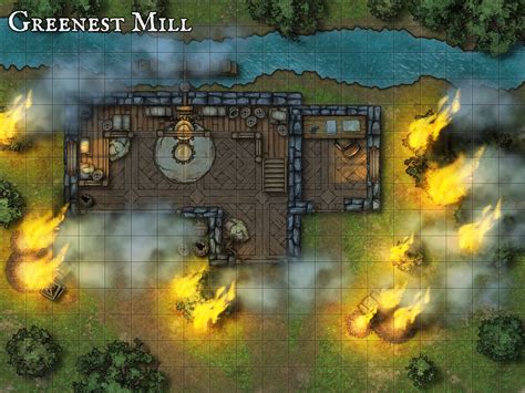 Greenest Greenest Dungeon Maps Fantasy Map - vrogue.co