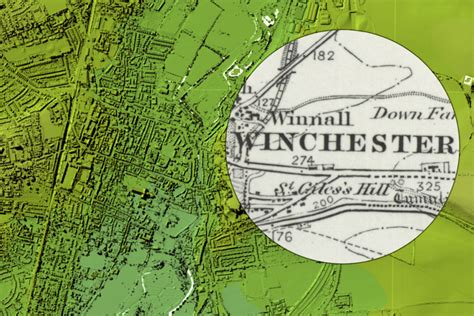 A journey to the past - Explore historic maps of Winchester