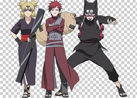 Kankuro Temari Gaara Sasori Might Guy PNG, Clipart, Akatsuki, Anime ...