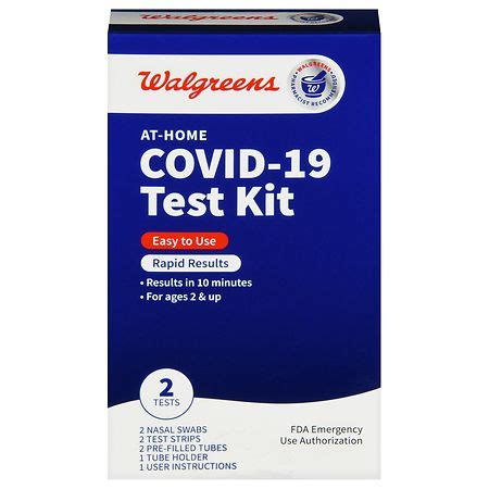 Rapid COVID Tests - At Home COVID Tests | Walgreens