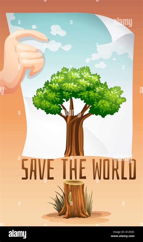 Save Tree Save Earth Save Trees Save Nature Nature Posters Tree – NBKomputer