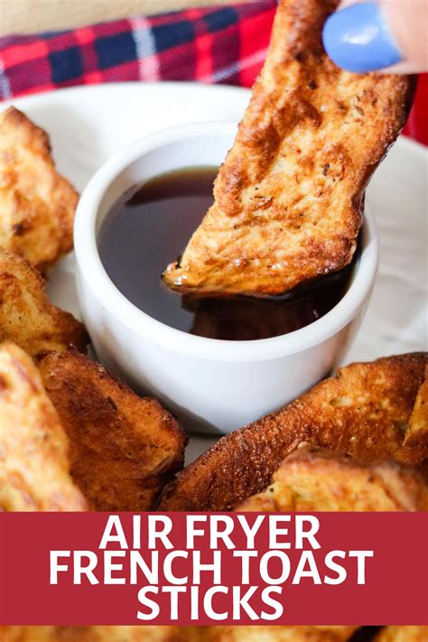 Air Fryer French Toast Sticks • Domestic Superhero