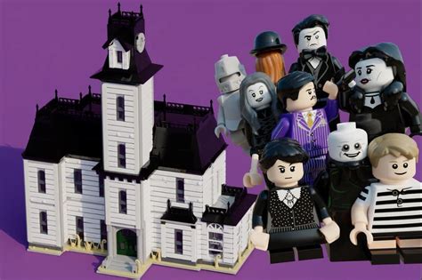 My Lego Addams Family Mansion based on the 90's movies, has 2999 pieces ...