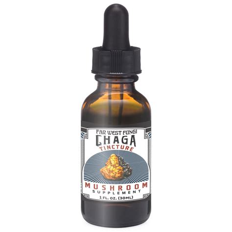 Chaga Tincture – Far West Fungi