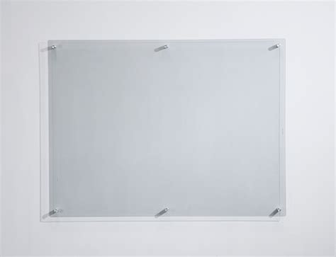 35 ½" x 47 ¼" Clear Glass Dry-Erase Board - Home Décor