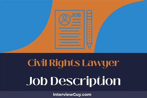 Civil Rights Lawyer Job Description [Updated for 2024]