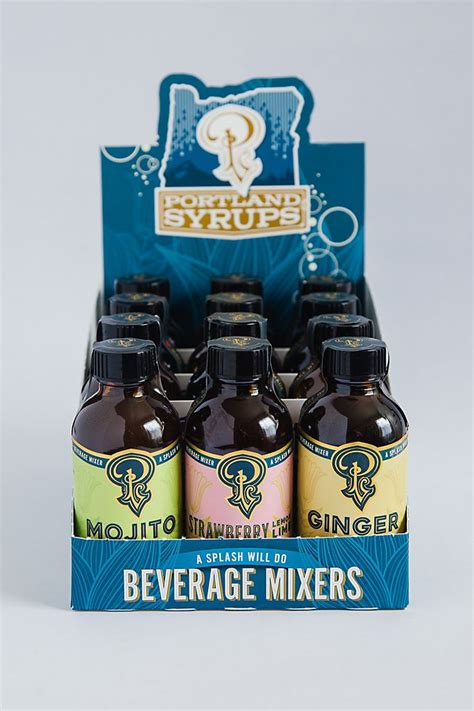 Portland Syrups 12 Pack Gift Set of Soda and Cocktail Syrups ...