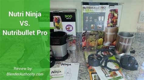 Nutri Ninja vs Nutribullet 900 Review and Unboxing | Nutri ninja, Nutribullet, Nutribullet 900