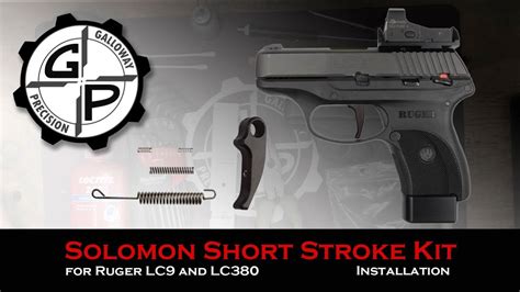 Solomon Short Stroke Trigger Kit for Ruger LC9 and LC380 Installation ...