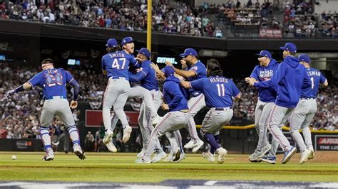 Texas Rangers win franchise's first World Series title | CTV News