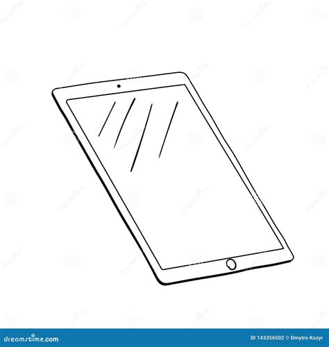 Tablet Computer Clipart Black And White : Tablet computer clipart black and white.