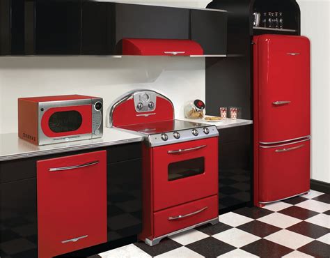 Red Kitchen Appliances