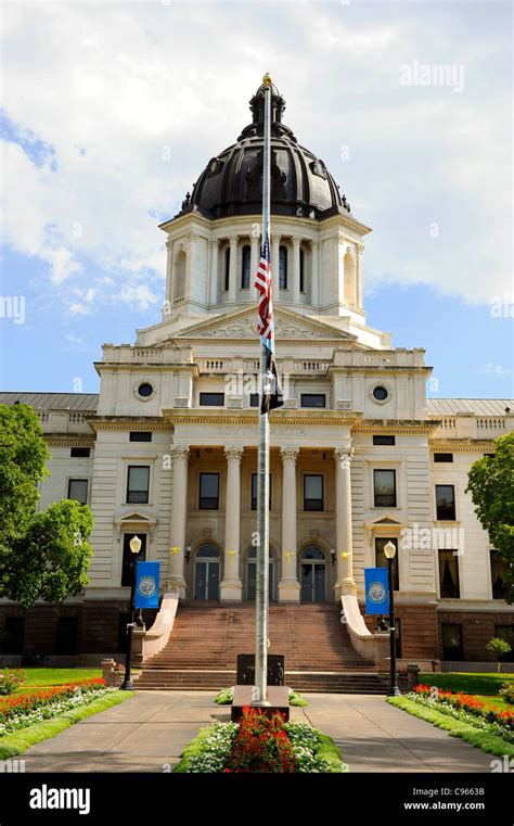 South Dakota State Capitol Building Complex Stock Photo - Alamy