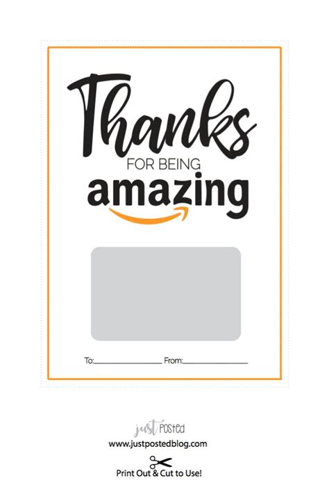 Free Printable Amazon Gift Card