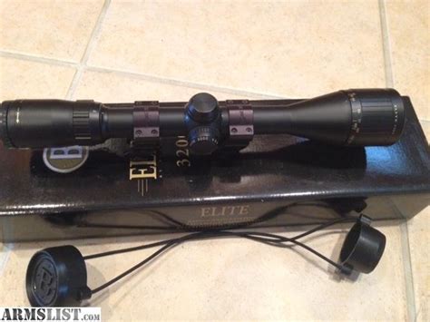 ARMSLIST - For Sale: Bushnell Elite 3200 4-12x40 Duplex Reticle Scope