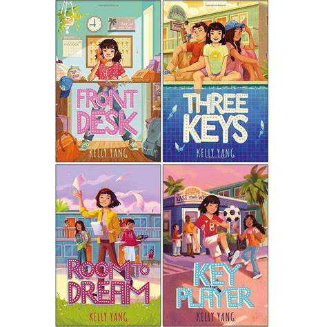 Front Desk Series [1 - 4] Collection 4 Books Set By Kelly Yang |Three Keys: | The Book Bundle