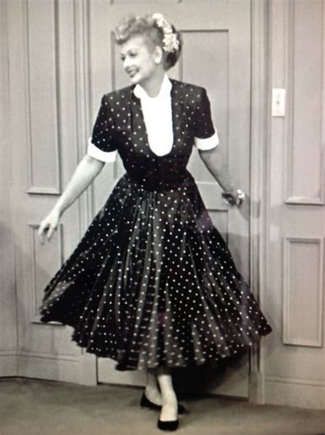 Lucille Ball Polka Dot Dress