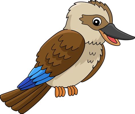 Kookaburra Animal Cartoon Colored Clipart 7528342 Vector Art at Vecteezy