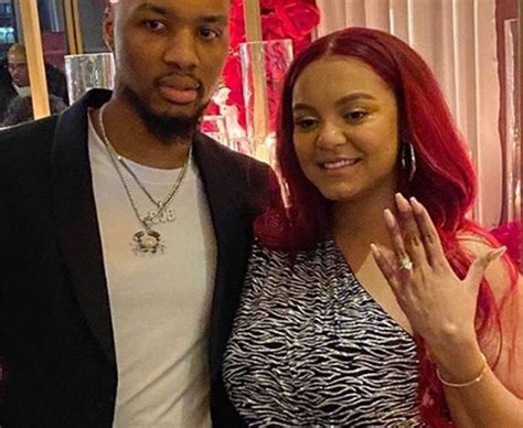 Damian Lillard proposes, gets engaged to longtime girlfriend Kay’la Hanson - oregonlive.com