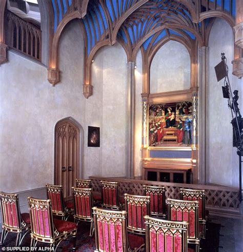 ROBERT HARDMAN goes inside the tiny Windsor Castle chapel where baby ...