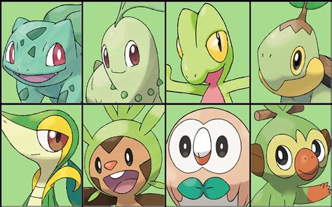 Top 3 Grass Starter Pokemon of all time