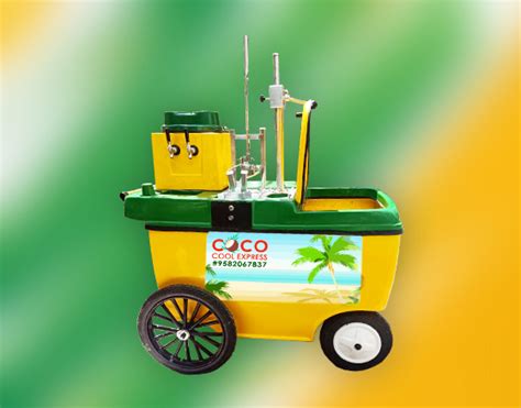 Coconut Cart Manufacturers | Coconut Water Cart Suppliers