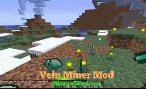 Vein Miner Mod 1.17.1/1.16.5/1.15.2/1.14.4 Minecraft Download