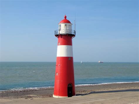 Netherlands, Lighthouse Netherlands Coast Blue Sky Zeal #netherlands, # ...