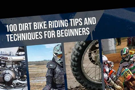 100 Dirt Bike Riding Tips and Techniques for Beginners - Dirt Bike It