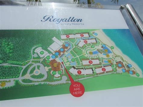 Royalton Riviera Cancun Room Selector Map