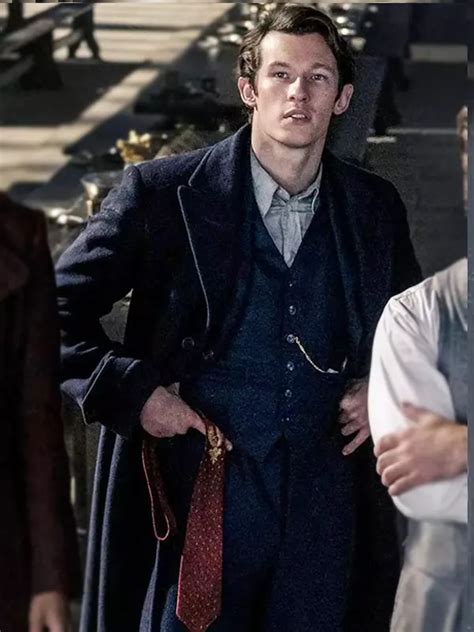 Callum Turner Coat | Fantastic Beasts Theseus Scamander Coat