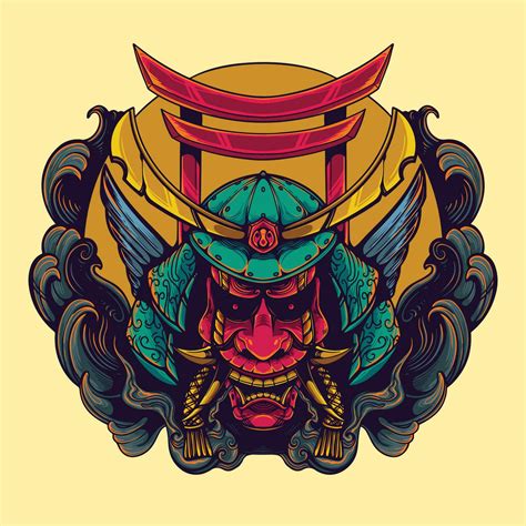 samurai ronin artwork illustration 26998753 Vector Art at Vecteezy