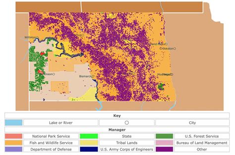 Interactive Map of North Dakota's National Parks and State Parks