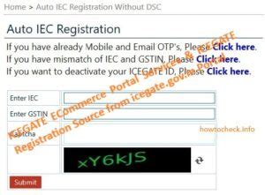 IceGate Registration : How to login into ECommerce Portal