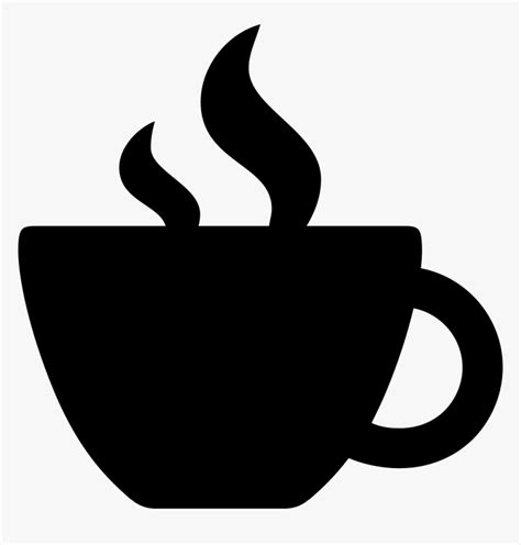 Coffee - Silhouette Coffee Mug Svg, HD Png Download - kindpng