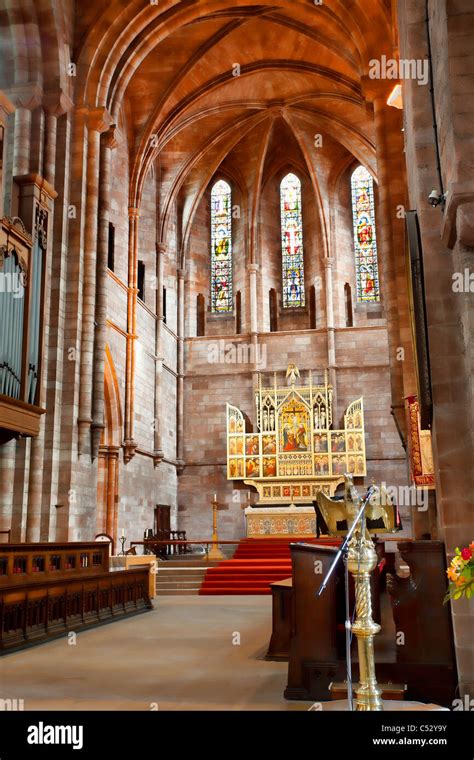 Shrewsbury Abbey, Shropshire Stock Photo - Alamy