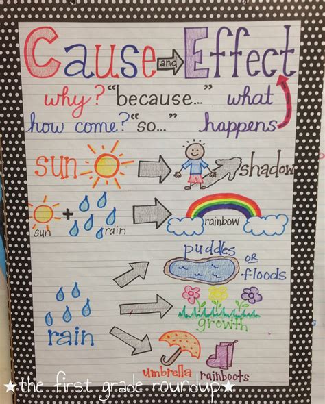 Cause And Effect Examples For 2nd Grade