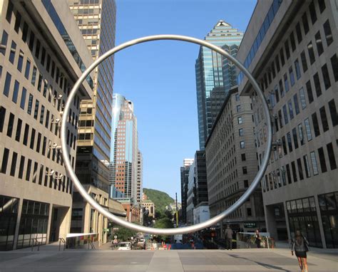 Montreal- The Ring Art Sculpture – Heritage Downtowns