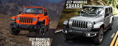 Jeep Wrangler Rubicon Vs Sahara: Which Is Better| Find out