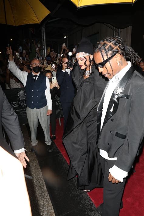 RIHANNA and Asap Rocky Heading to Met Gala in New York 09/13/2021 – HawtCelebs