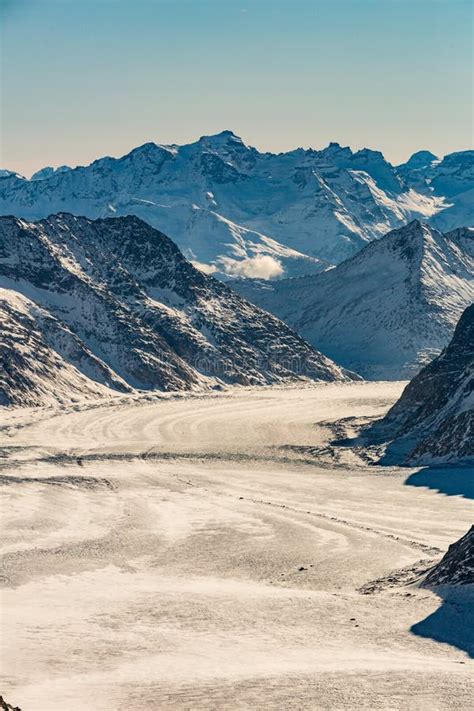 View of the Ski Resort Jungfrau Wengen in Switzerland Stock Image - Image of europe, glacier ...