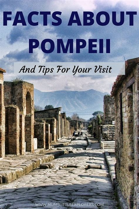 Visiting Pompeii with kids – Including Fun Facts - Mum's Little Explorers