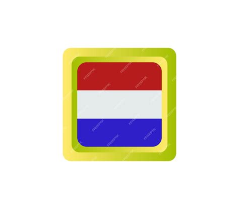 Premium Vector | Dutch flag