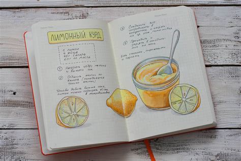 Recipe book on Behance