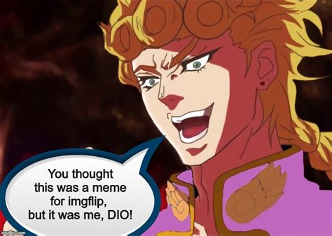 Jojo Dio Meme Template