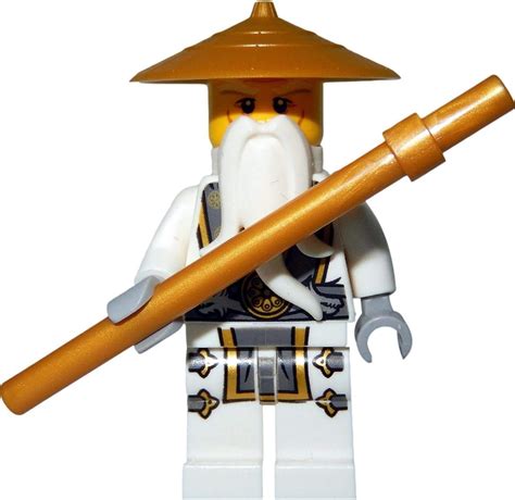 LEGO Ninjago Master Sensei Wu Ninja Dragon Minifigure NEW 2015 70734 ...