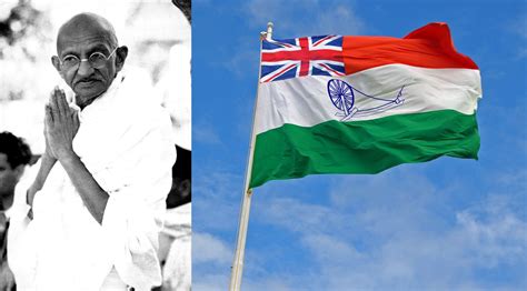 Mahatma Gandhi flag union jack charkha Sarojini Naidu, Ashoka Chakra, Saluting The Flag ...