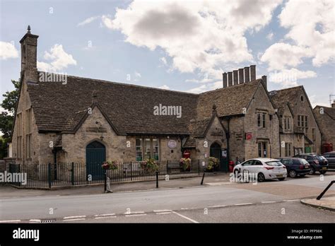 Sherston Post Office & Stores, The Old School Sherston, Wiltshire, England, UK Stock Photo - Alamy