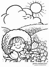 Sunny Coloring sketch template